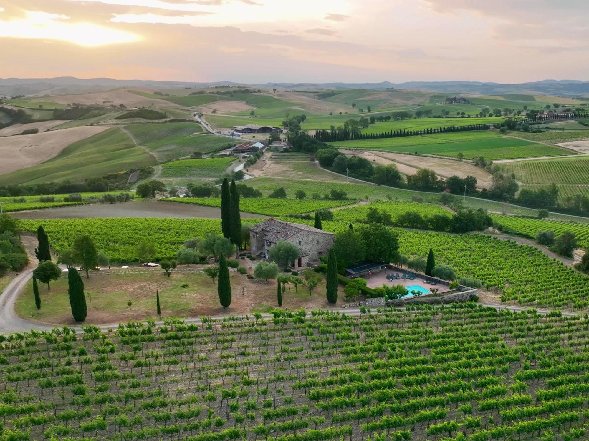 Agriturismo Podere La Casa Монтальчино Экстерьер фото